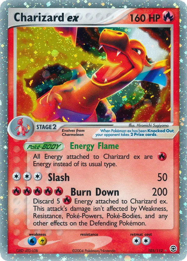 Charizard ex, EX FireRed & LeafGreen, 2004