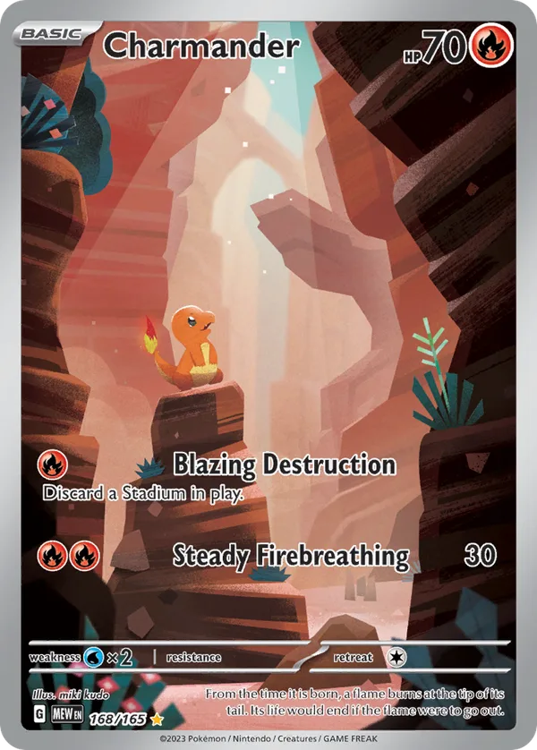Charmander, Scarlet & Violet 151, 2023