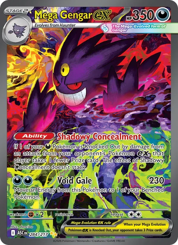 Mega Gengar ex, Ascended Heroes, 2026