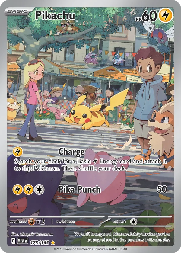 Pikachu, Scarlet & Violet 151, 2023