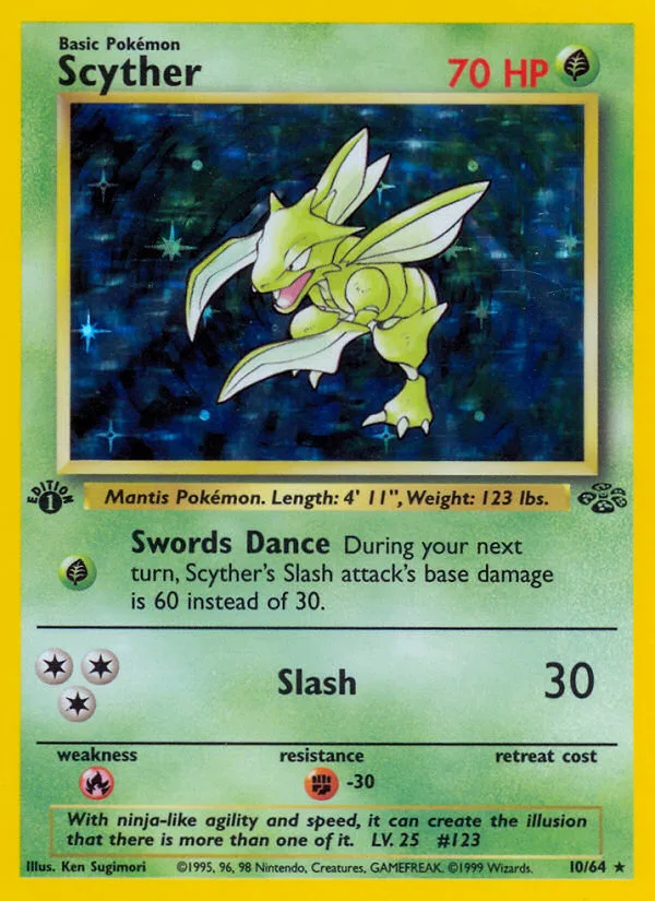 Scyther, Japanse Jungle, 1997