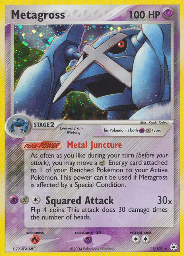 Metagross, EX Hidden Legends, 2004