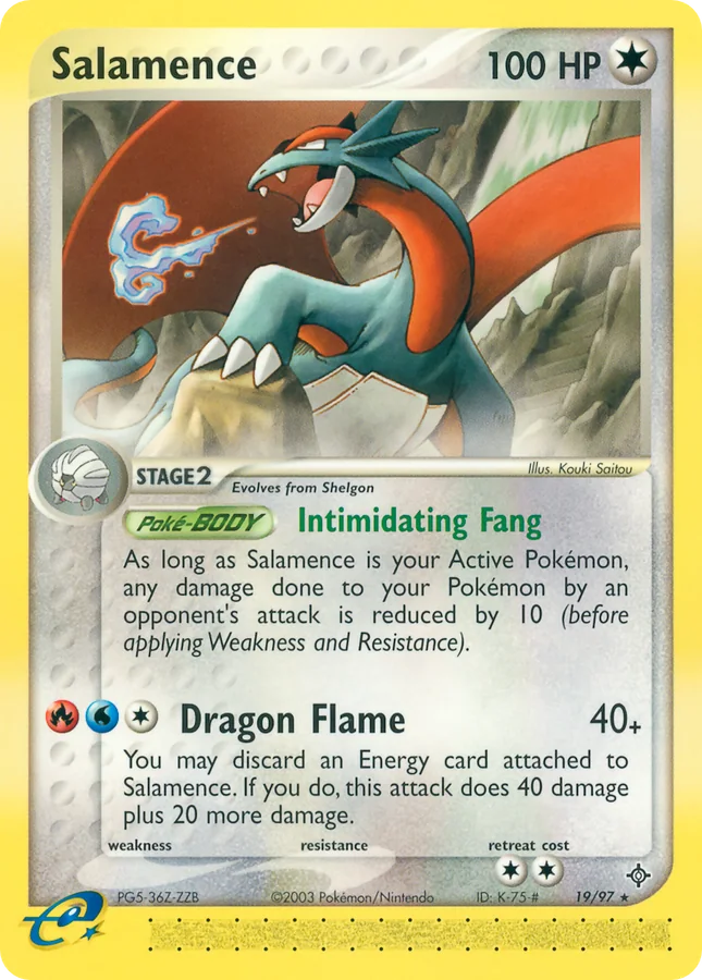 Salamence ex, EX Dragon, 2003